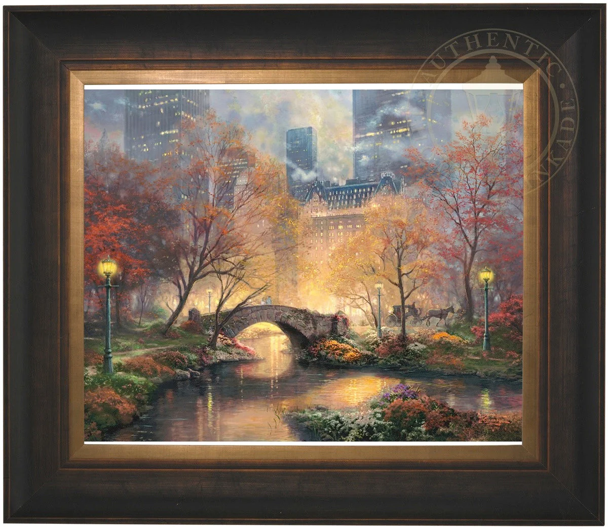 Central Park in the Fall - Limited Edition Canvas - Image 11