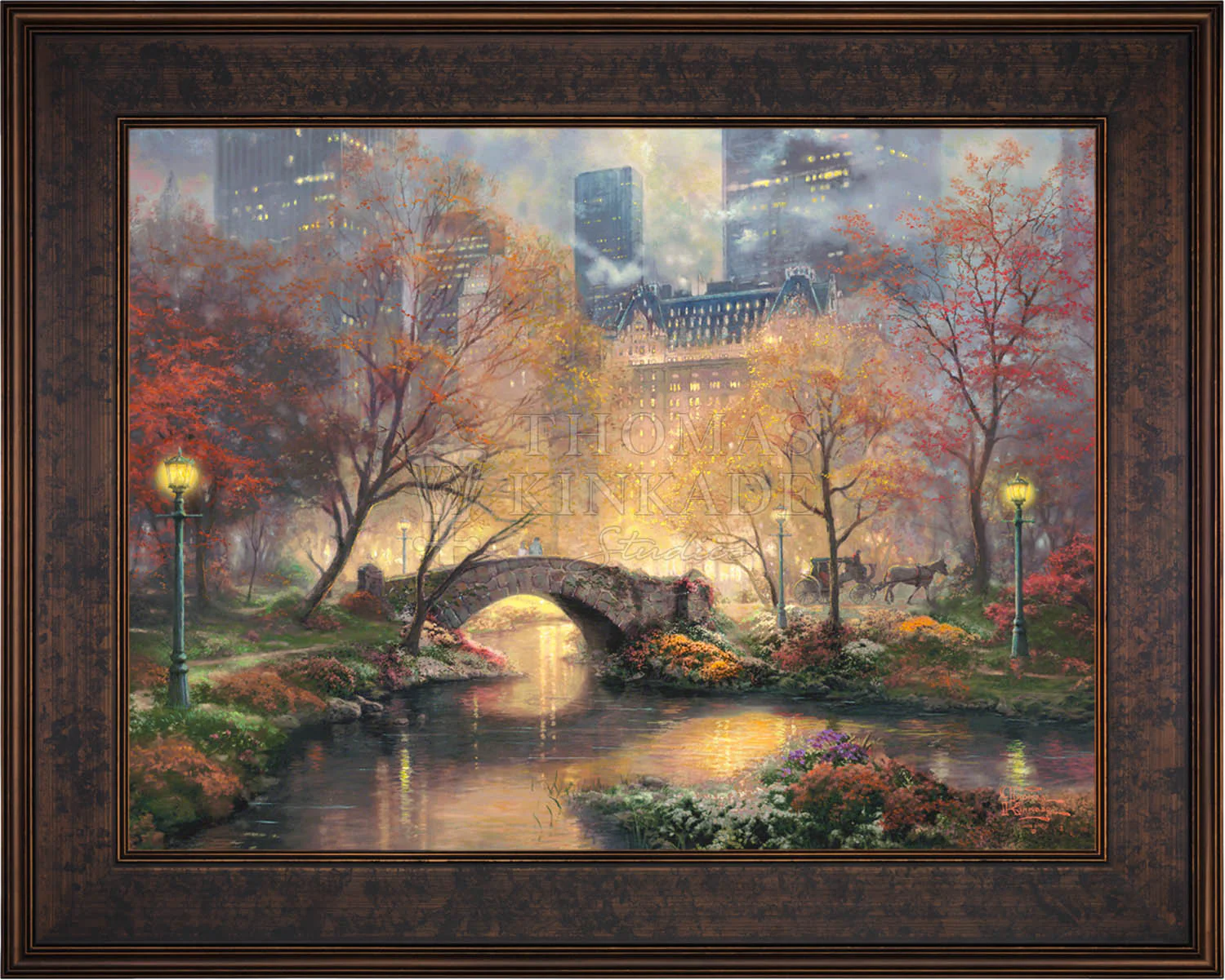 Central Park in the Fall - Limited Edition Canvas - Image 12