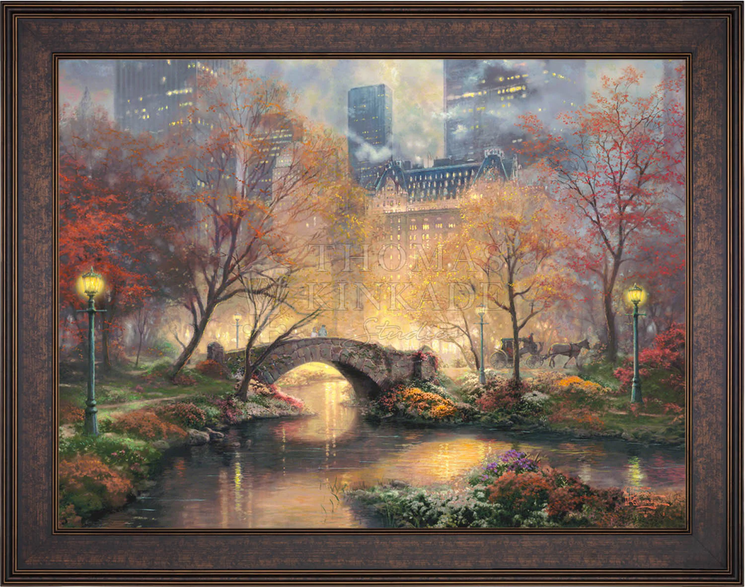 Central Park in the Fall - Limited Edition Canvas - Image 14