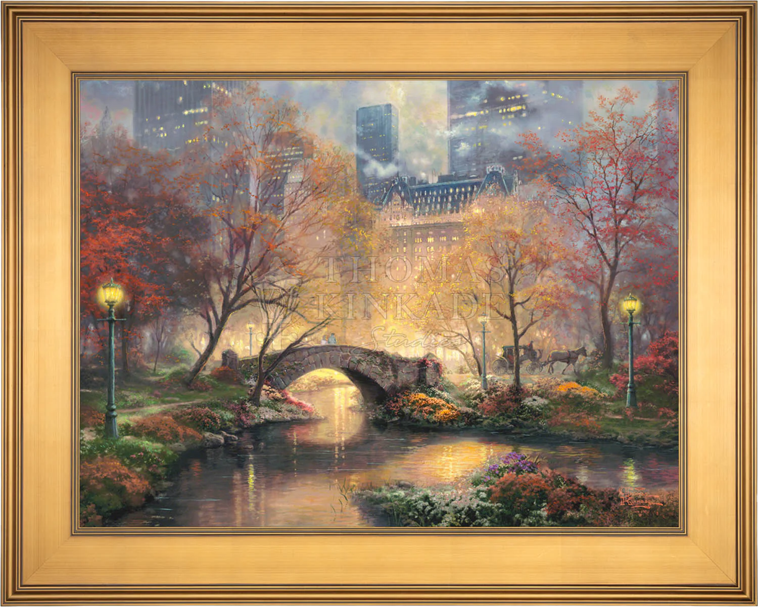 Central Park in the Fall - Limited Edition Canvas - Image 16