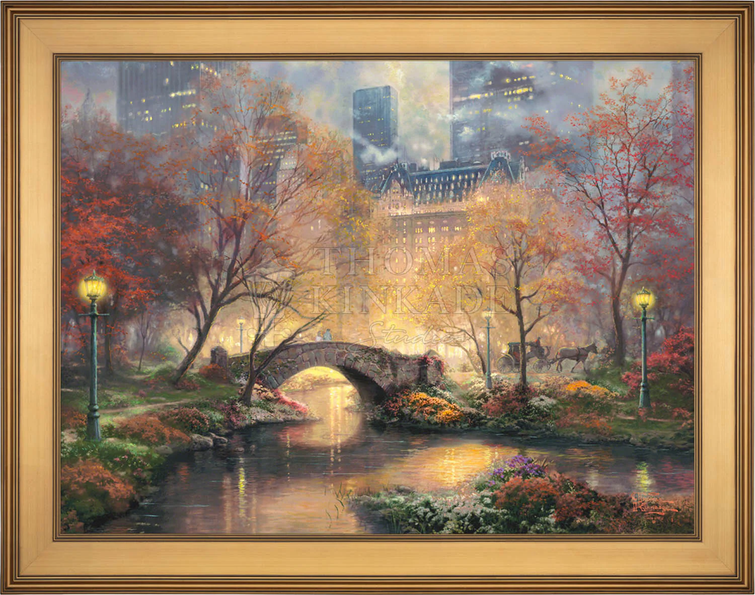 Central Park in the Fall - Limited Edition Canvas - Image 18