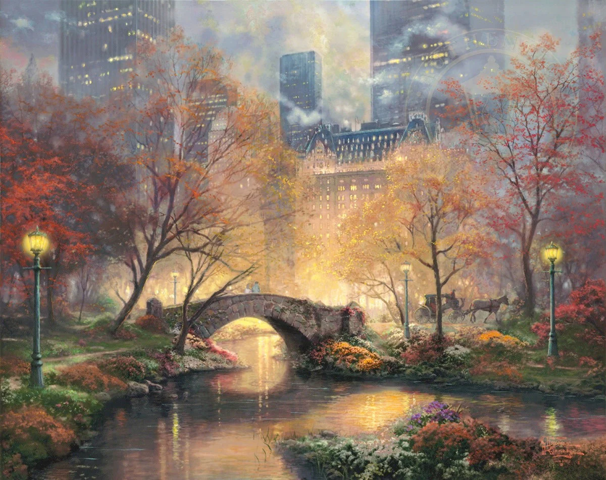 Central Park in the Fall - Limited Edition Canvas - Image 23
