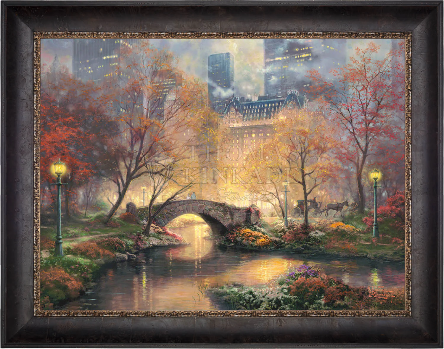 Central Park in the Fall - Limited Edition Canvas - Image 5