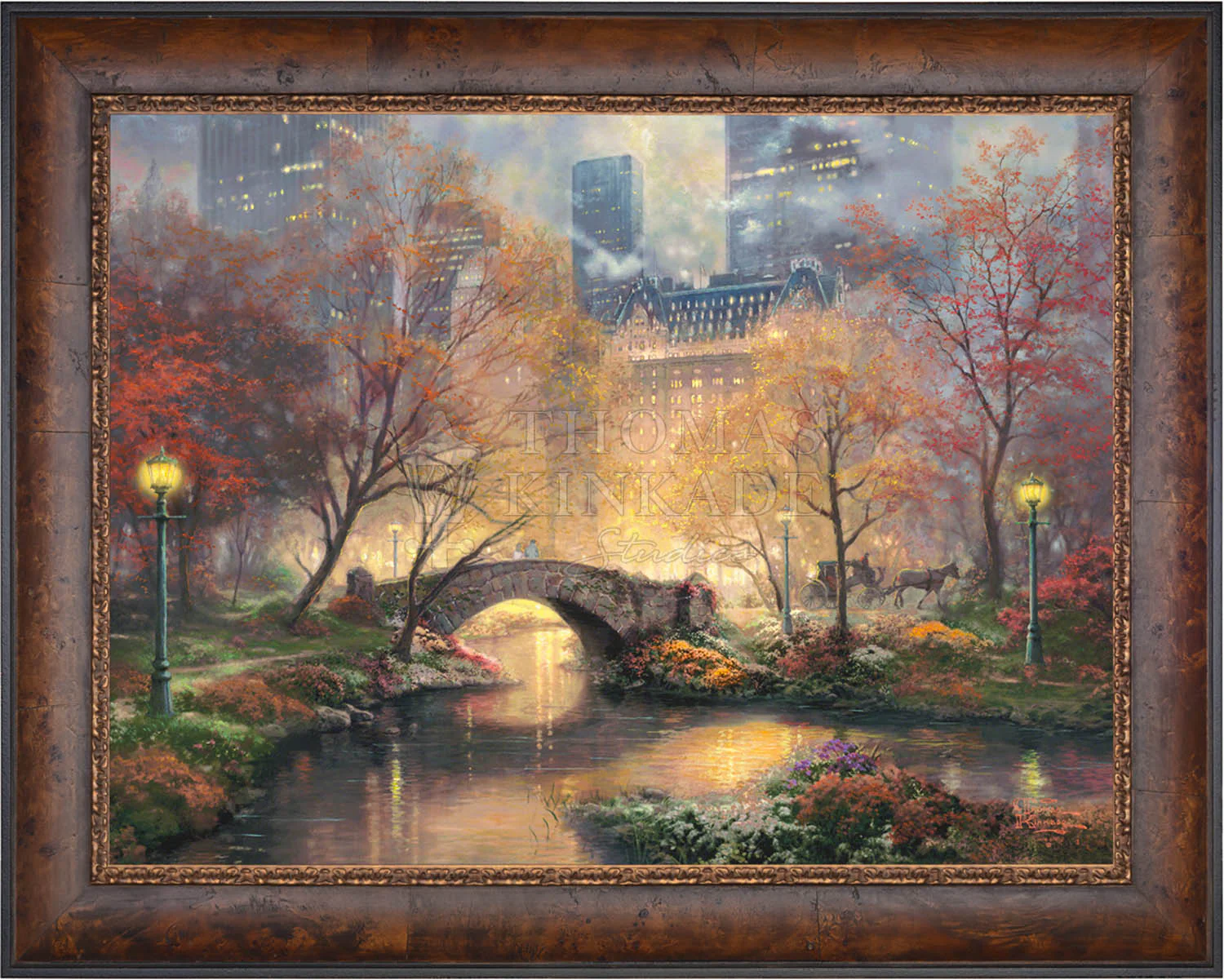 Central Park in the Fall - Limited Edition Canvas - Image 6