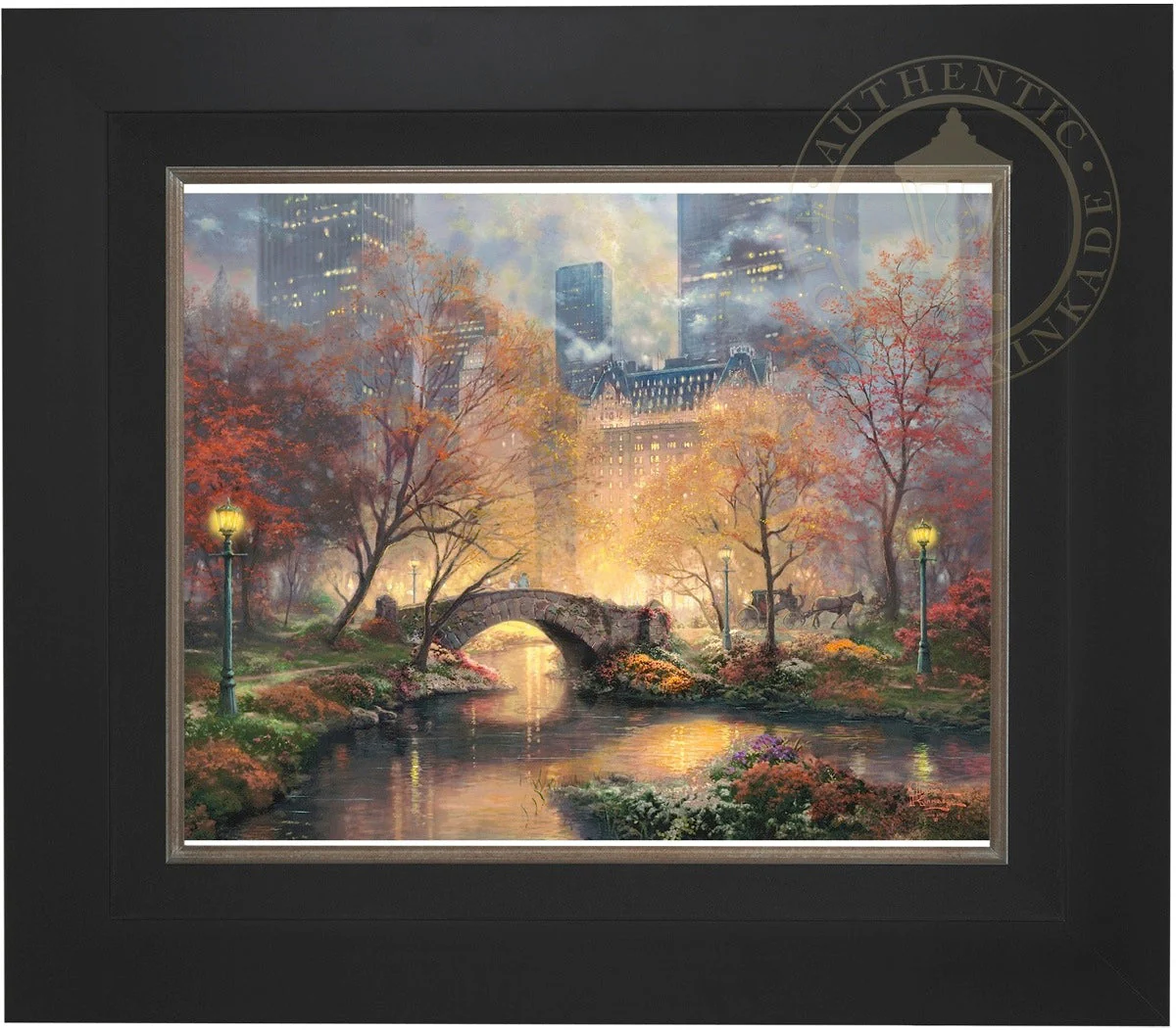 Central Park in the Fall - Limited Edition Canvas - Image 8