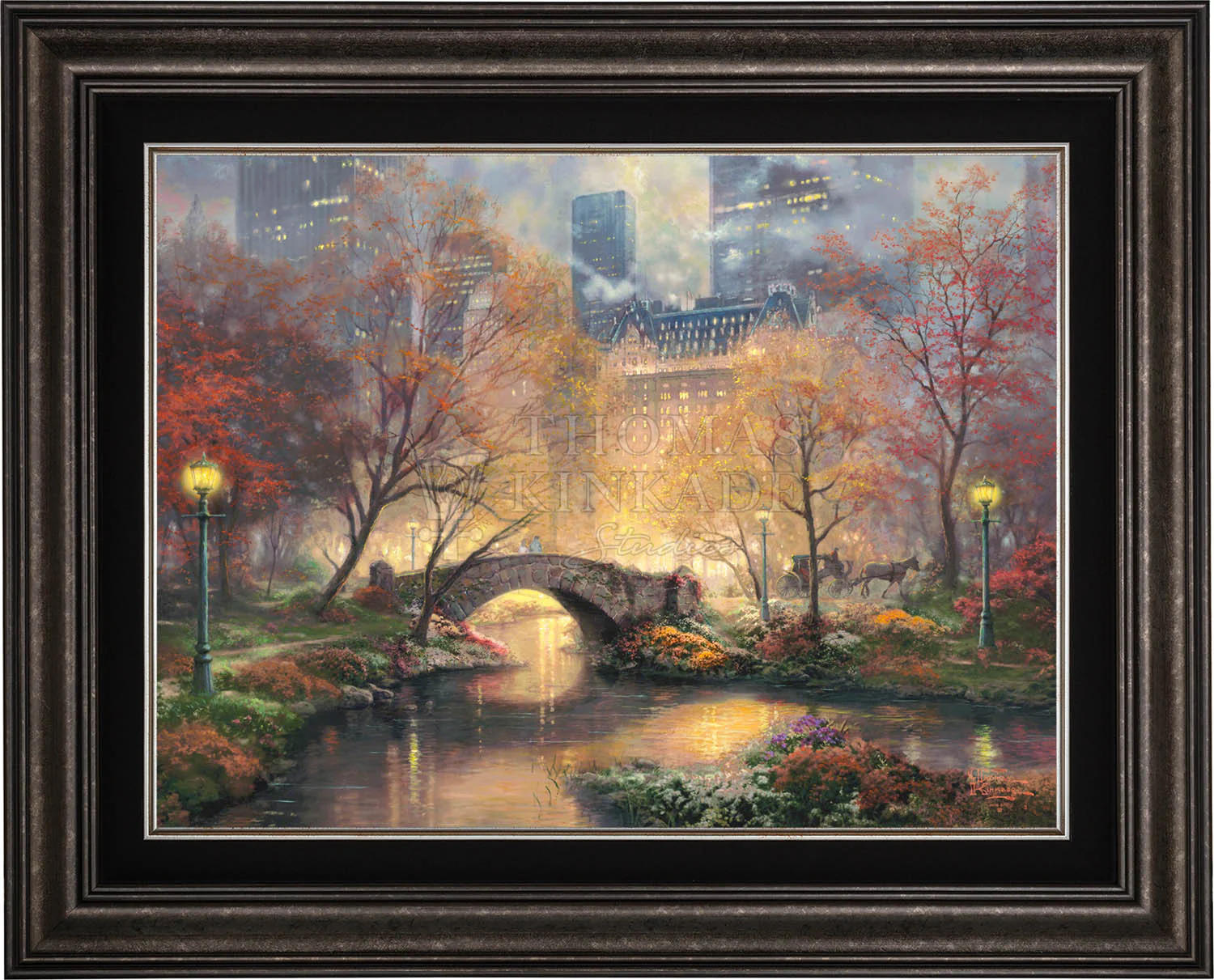 Central Park in the Fall - Limited Edition Canvas - Image 9